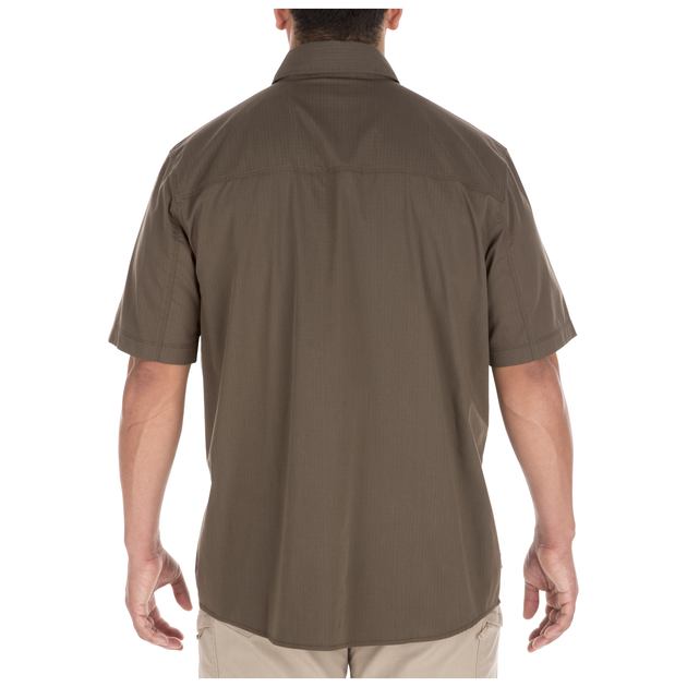 Рубашка тактическая с коротким рукавом 5.11 Stryke™ Shirt - Short Sleeve S Tundra - изображение 2
