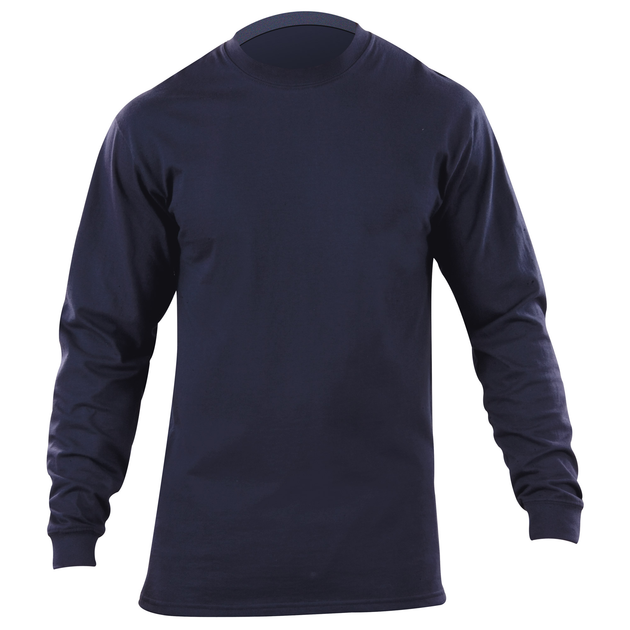 Реглан 5.11 Tactical Station Wear Long Sleeve L Fire Navy - зображення 1