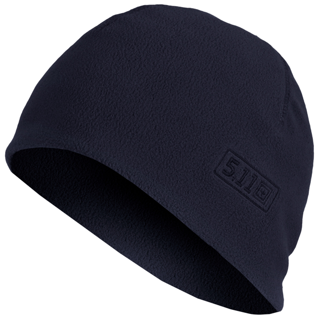 Шапка тактична флісова патрульна 5.11 Tactical Watch Cap S/M Dark Navy - зображення 1