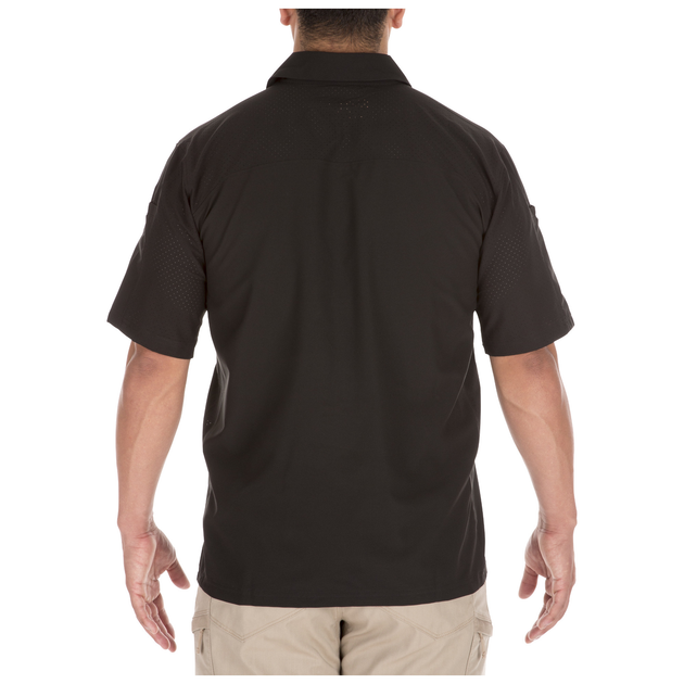 Сорочка тактична з коротким рукавом 5.11 Freedom Flex Woven S/SL Black - зображення 2