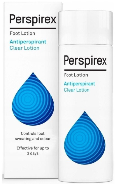 Lotion-antyperspirant do stóp Perspirex Antiperspirant Clear Lotion Foot 100 ml (5701943100943) - obraz 1