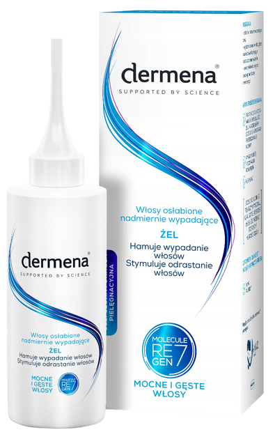 Żel przeciw wypadaniu włosów Pharmena Dermena 150 ml (5906340469857) - obraz 1