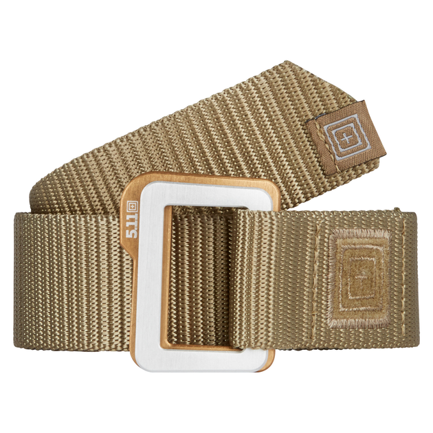 Пояс тактический 5.11 TRAVERSE DOUBLE BUCKLE BELT L Sandstone - изображение 2