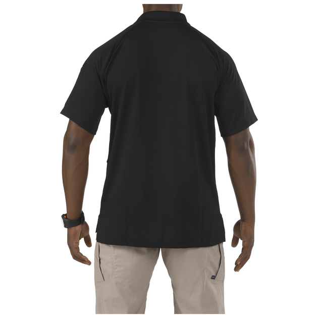 Футболка поло тактична з коротким рукавом 5.11 Tactical Performance Polo - Short Sleeve, Synthetic Knit S Black - зображення 2