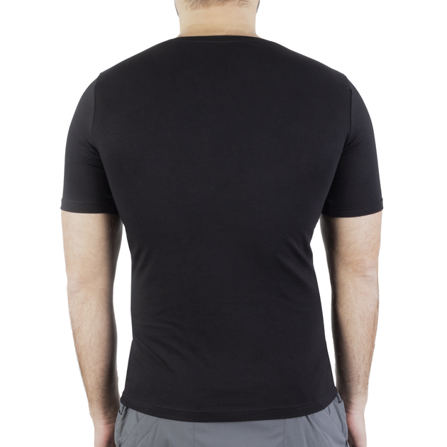 Футболка однотонная Sturm Mil-Tec Top Gun T-Shirt Slim Fit S Black - изображение 2