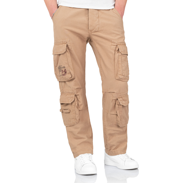 Брюки SURPLUS AIRBORNE TROUSERS SLIMMY S Beige - изображение 1