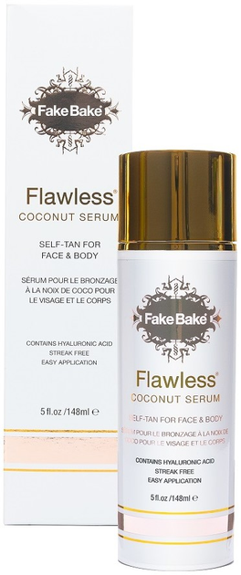 Сироватка для обличчя і тіла Fake Bake Flawless Coconut Tanning Serum Medium для засмаги 148 мл (856175000242) - зображення 1