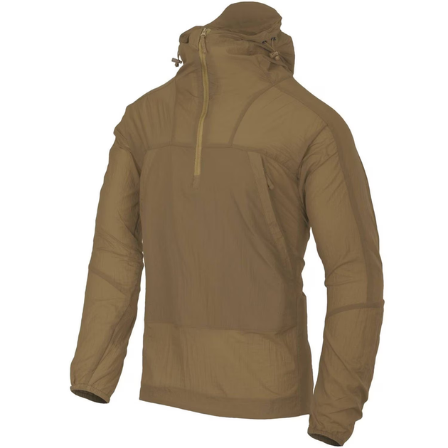 Куртка тактическая Helikon-Tex Анорак Витронопродувной Быстросохнущий XS Койот WINDRUNNER WINDSHIRT WINDPACK - XS COYOTE (KU-WDR-NL-11-B02-XS) - изображение 1