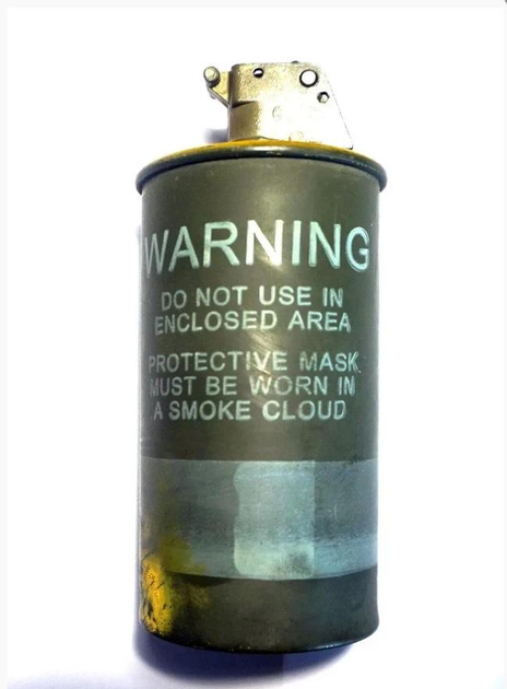 Дымовая шашка М18 SMOKE YELLOW (Корпус, дым желтый) - изображение 1