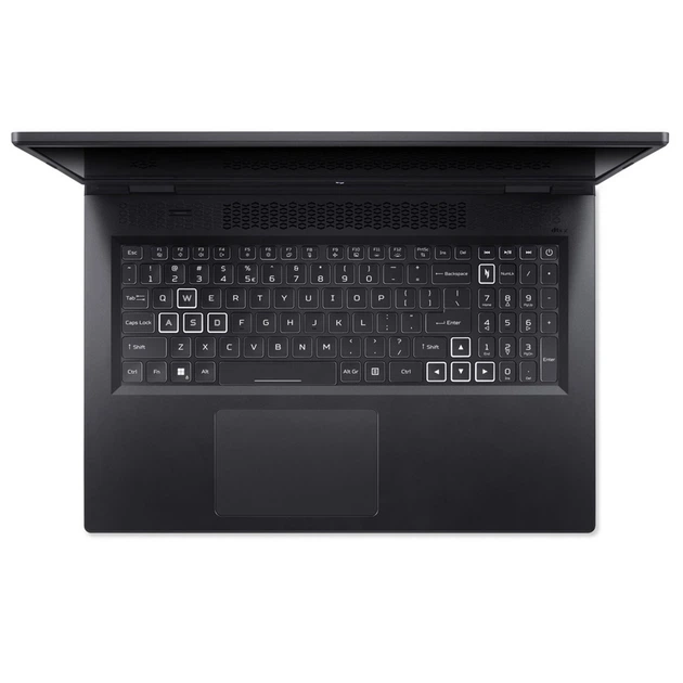 Ноутбук Acer Nitro 17 AN17-71 17.3" FHD IPS, Intel i7-13700HX, 16GB, F1TB, NVD4050-6, Lin, чорний (NH.QJGEU.001) - зображення 2