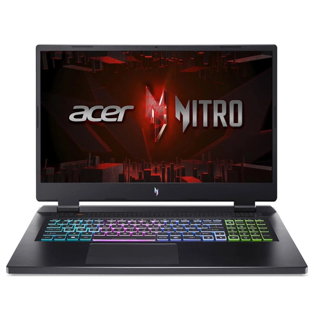 Ноутбук Acer Nitro 17 AN17-41 17.3" QHD IPS, AMD R7-7735HS, 16GB, F1024GB, NVD4050-6, Lin, чорний (NH.QL1EU.001) - зображення 11