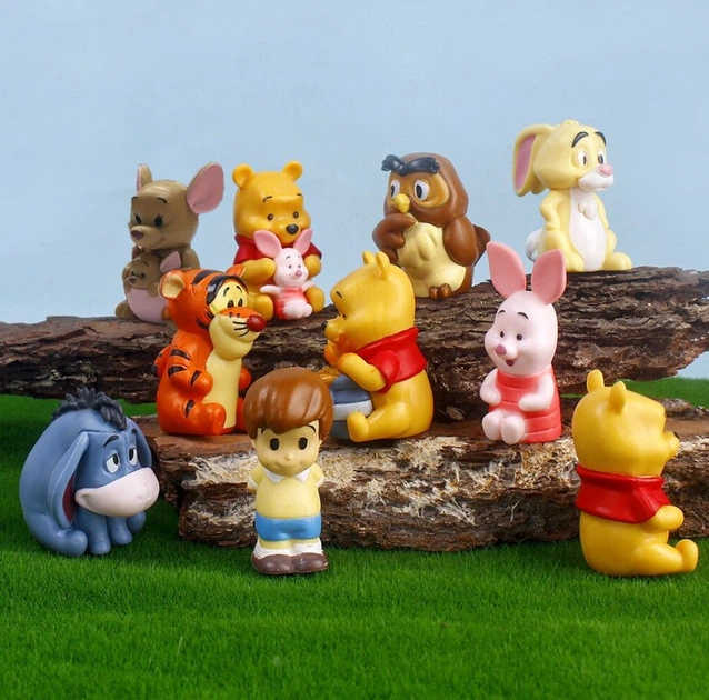 Фигурки Винни Пух и его друзья Winnie the Pooh дисней игрушки детский игровой набор 6 см 10 шт - Фото 4 Фигурки Винни Пух и его друзья Winnie the Pooh дисней игрушки детский игровой набор 6 см 10 шт - изображение 4