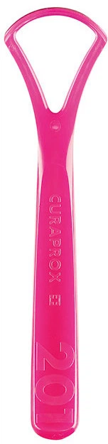 Скребок для языка Curaprox с одним лезвием Розовый (СТС201-04) (7612412200010) - Фото 1 Скребок для языка Curaprox с одним лезвием Розовый (СТС201-04) (7612412200010) - изображение 1
