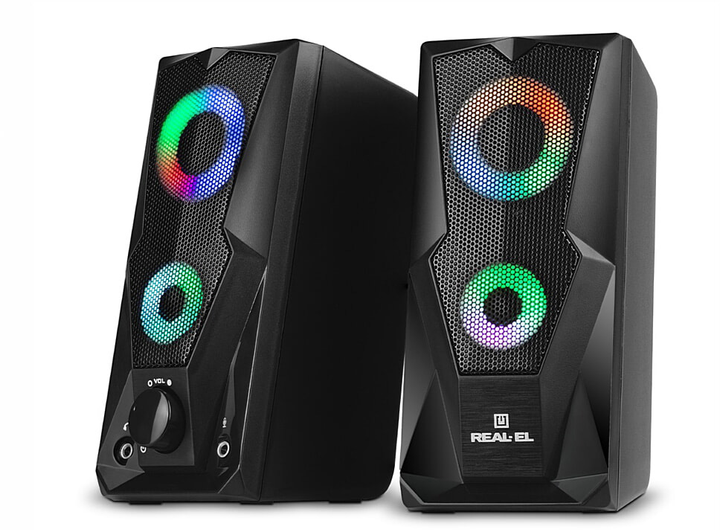 Акустическая система Real-El S-111 Black (EL121100010) - изображение 4