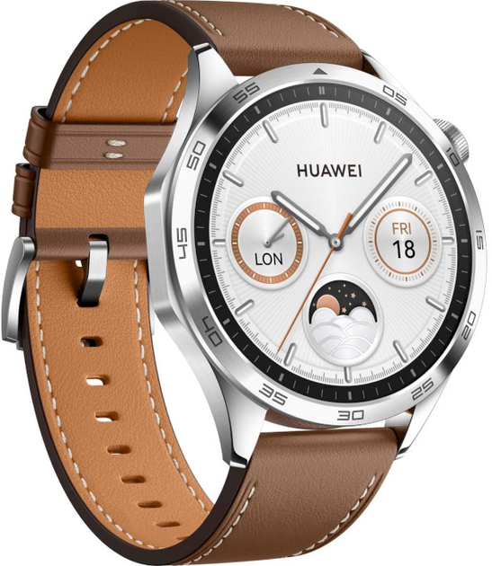 Smartwatch Huawei Watch GT4 Classic Brown (55020BGW) - obraz 1