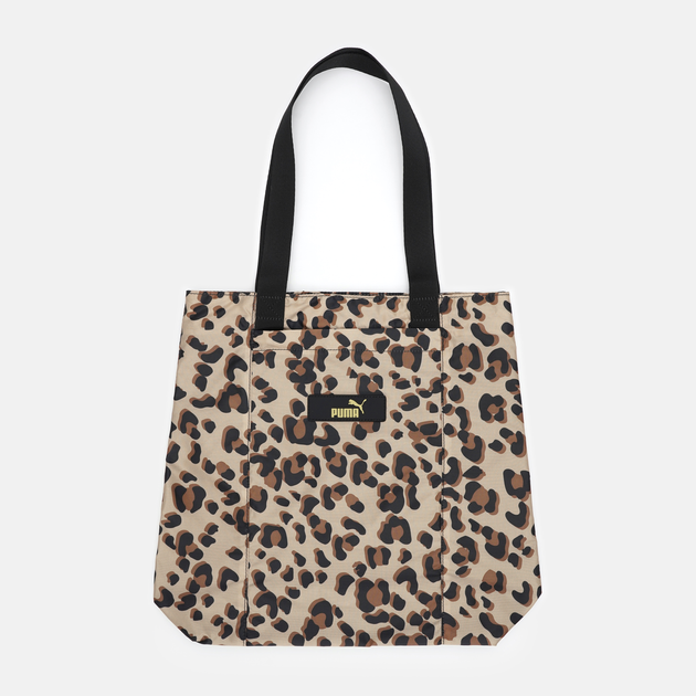 Акція на Спортивна сумка шопер жіноча тканинна маленька Puma 07985706 X Prairie Tan-Animal AOP від Rozetka