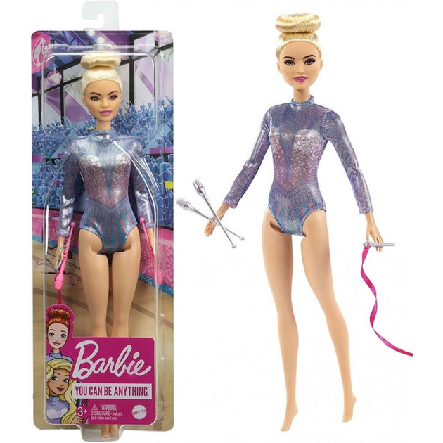 Lalka Barbie Kariera Gimnastyczka 29 cm (887961918755) - obraz 1