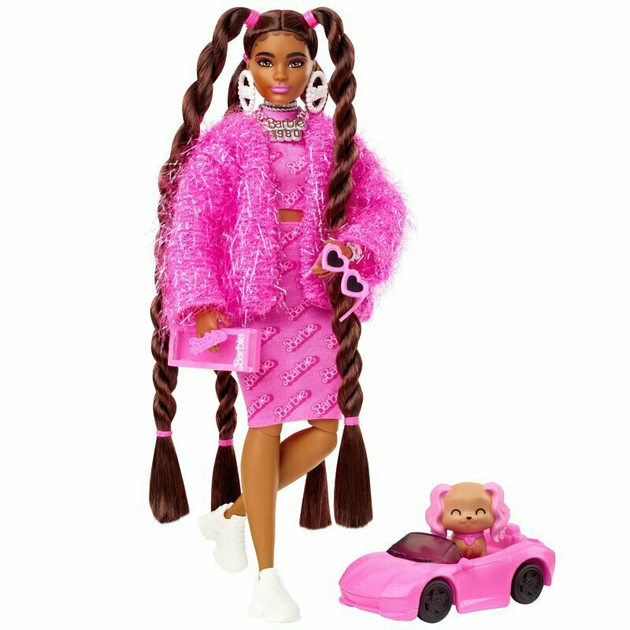 Lalka z akcesoriami Mattel Barbie Promo Extra Moda 30 cm (194735072606) - obraz 1