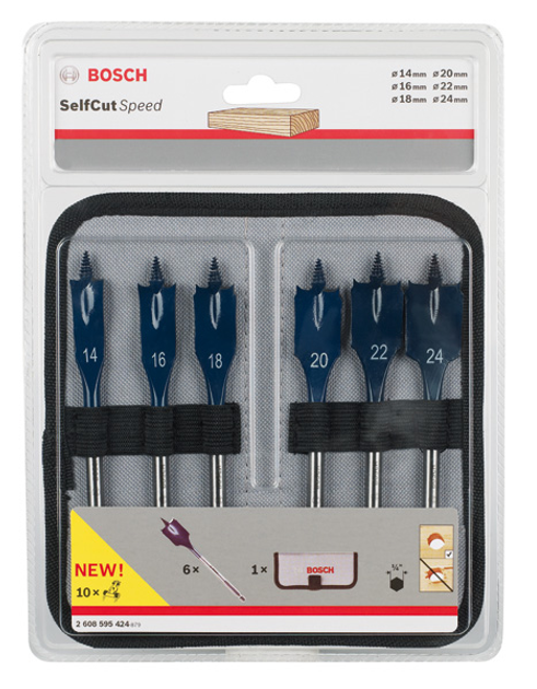 Набор перьевых сверл Bosch Self Cut Speed 6 шт (2608595424) – фото ...