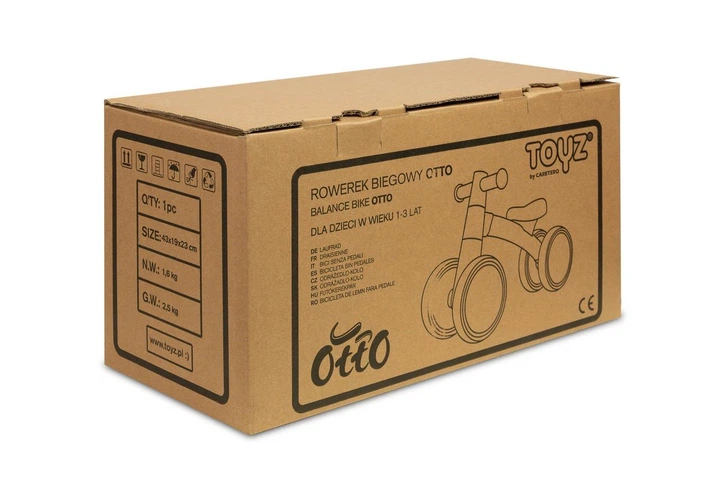 Детский беговел Caretero (Toyz) Otto Blue, TOYZ-02353 - изображение 10