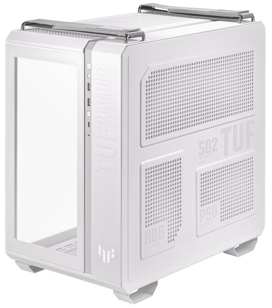 Obudowa Asus TUF Gaming GT502 White (GAMGT502PLUS/TGARGBWH) - obraz 3