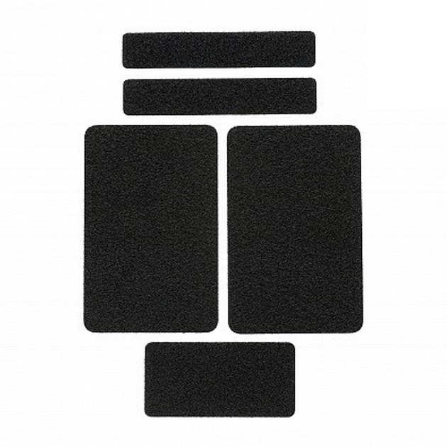 Комплект липучек M-Tac комплект липучек (5 шт) Black - изображение 1
