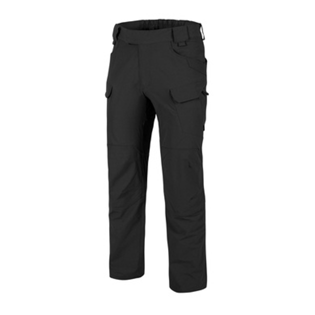 Штаны Helikon-Tex Outdoor VersaStretch Lite Черный W30/L32 - зображення 1