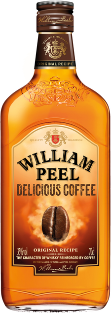 Ликер William Peel Coffee 0.7 л 35% (3107872900609) - изображение 1