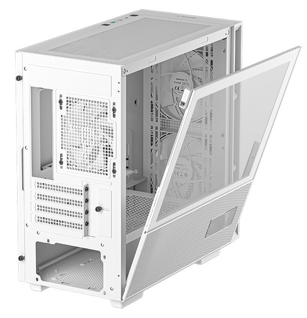 Корпус DeepCool CH360 Digital WH ARGB White (R-CH360-WHAPE3D-G-1) - зображення 9
