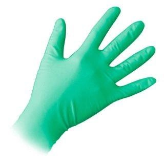 Перчатки нитриловые (зеленые),100 шт (50 пар) CEROS, XS - изображение 2