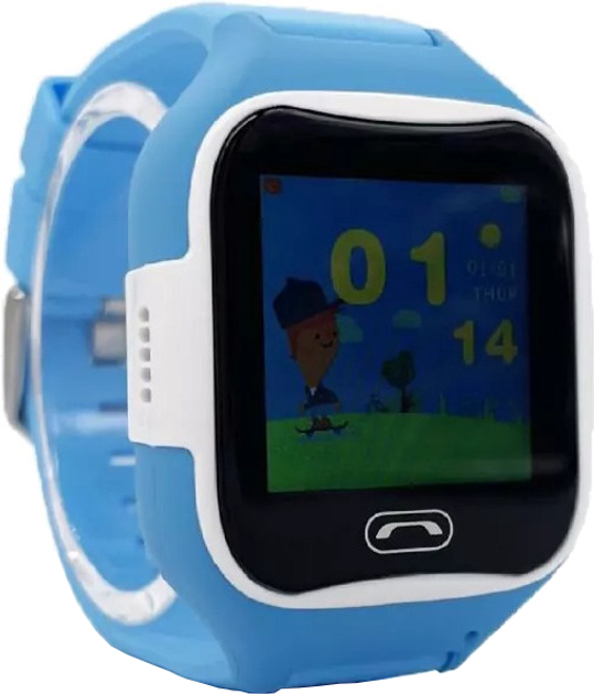 Smartwatch iLike Kids GPS Watch IWH01BE Blue - obraz 1