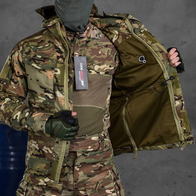Мужская демисезонная куртка "Tactical Series Mercenary" Rip-Stop / Влагозащищенная верхняя одежда мультикам - изображение 1