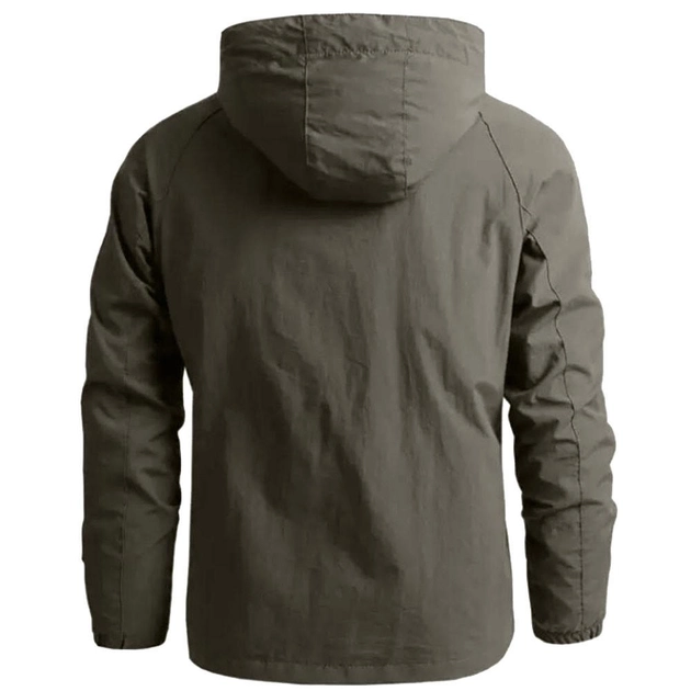 Чоловіча Водовідштовхувальна Куртка ARMY з капюшоном койот розмір M - зображення 2