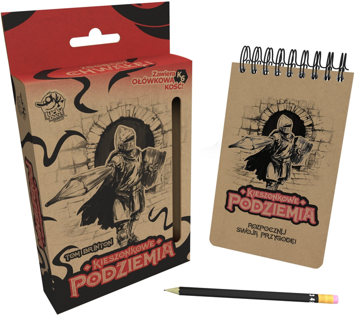 Gra planszowa Lucky Duck Games Kieszonkowe podziemia (Paper App Dungeon) (0691835195537) - obraz 4