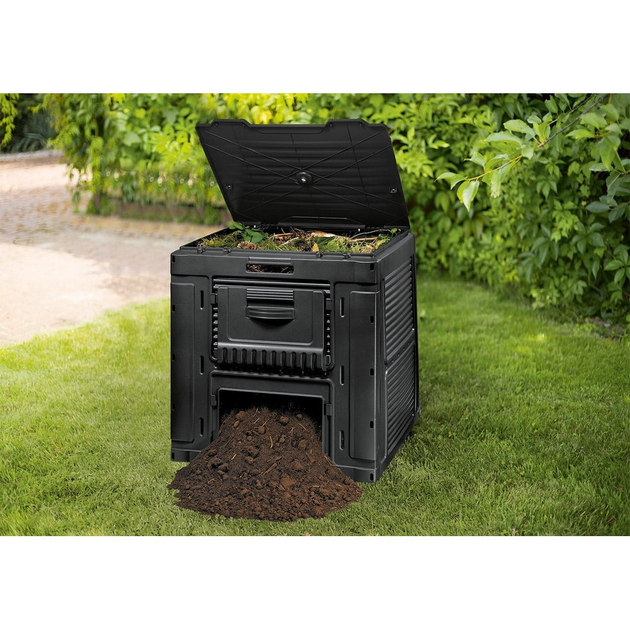 Компостер Keter E-Composter without base (без основы) черный 470 л 231599 - изображение 3
