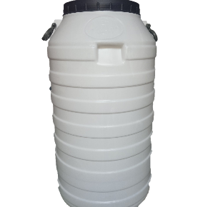 Бочка Shadow 80 л пластиковая белая широкая горловина для молока и воды - Фото 1 Бочка Shadow 80 л пластиковая белая широкая горловина для молока и воды - изображение 1