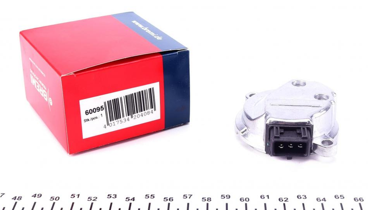 Датчик распредвала BREMI 60095 Volkswagen Passat, Bora, Golf, Sharan, Touareg; Skoda Octavia, Superb; Audi A4, A3, A6, A8; Seat Ibiza 058905161B, 058905161C - изображение 1