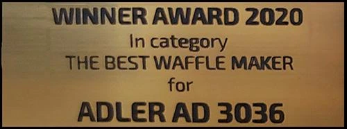 Вафельница Adler AD 3036 - 1500 Вт - изображение 11