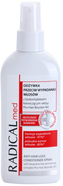 Zestaw przeciw wypadaniu włosów Ideepharm Radical Med Szampon 300 ml + Odżywka 200 ml + Scrub 75 ml (5902082213857) - obraz 3