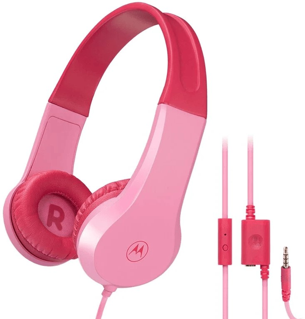 Słuchawki Motorola Moto JR200 Pink (505537470993) - obraz 1
