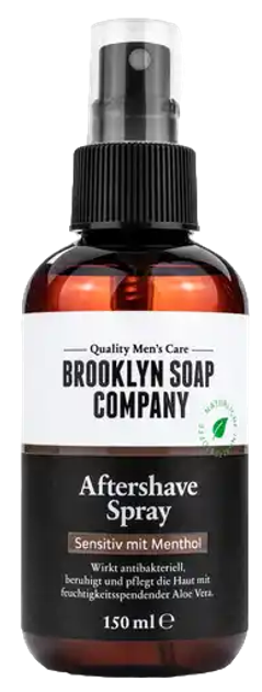 Spray po goleniu Quality Men's Care Brooklyn Soap Company 150 ml (4260380011256) - obraz 1