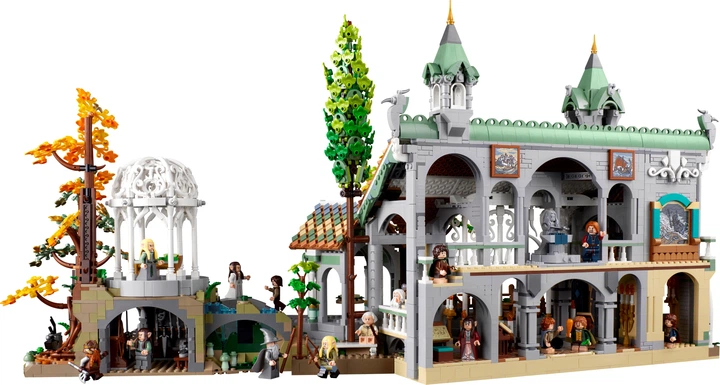 Zestaw klocków LEGO Icons Władca pierścieni: Rivendell 6167 elementów (10316) - obraz 2