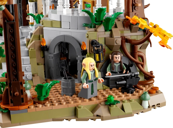 Zestaw klocków LEGO Icons Władca pierścieni: Rivendell 6167 elementów (10316) - obraz 8