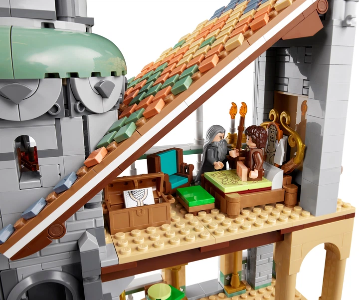 Zestaw klocków LEGO Icons Władca pierścieni: Rivendell 6167 elementów (10316) - obraz 10