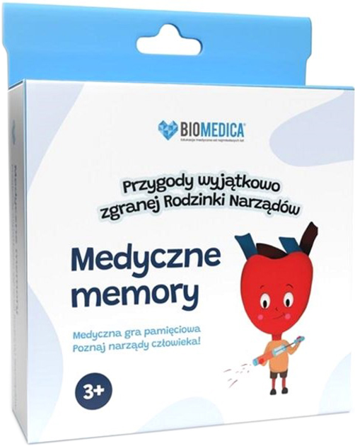 Настільна гра Biomedica Медична пам'ять (5905342636021) - зображення 1