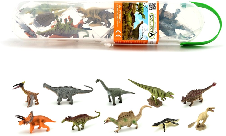 Zestaw figurek Collecta Mini Dinosaur 2 10 szt (4892900011028) - obraz 1