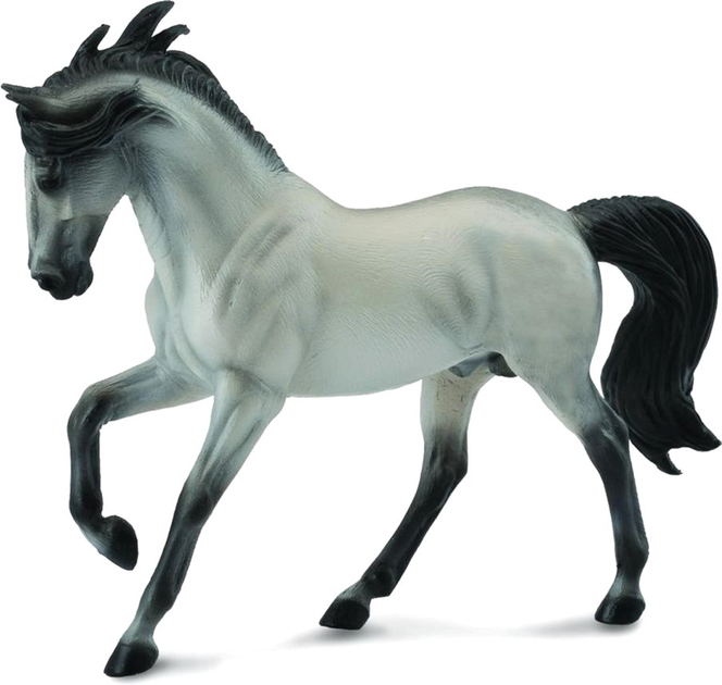 Фігурка Collecta Audaluian Stallion Сіра 16 см (4892900884646) - зображення 1
