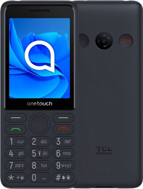 Telefon komórkowy TCL OneTouch 4022S Szary (T302D-3ALCE112) - obraz 1