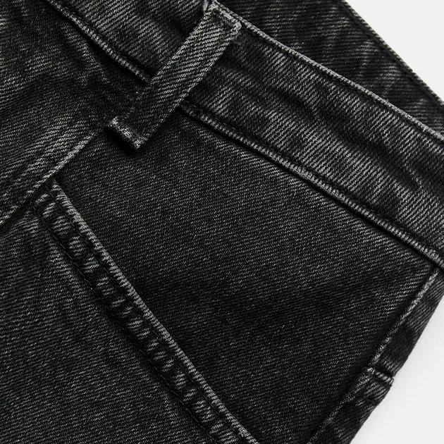 Джинсы Карго женские Zara 240479473 34 Черные (1159800715) - изображение 9