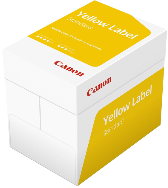 Папір офісний Canon Yellow Label Standard 5 x 500 Білий (3577V491) - зображення 1